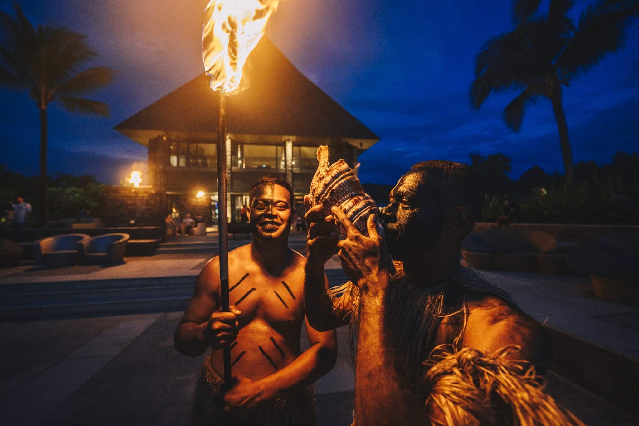 Torch Lighting at InterContinental